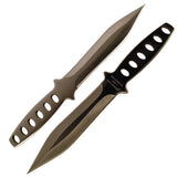 7.5" Aeroblade Spear Point Stainless Steel Throwing Knives, 2pc