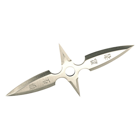 4" Stainless Steel Throwing Star, 1 pc.
