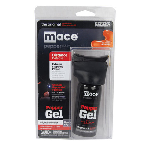 MACE® Pepper Gel Night Defender - Personal Safety Products Plus  - 1