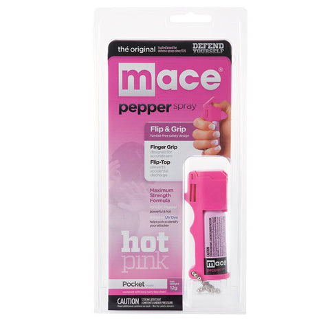 MACE® 10% Pepper Spray Hot Pink Pocket Model - Personal Safety Products Plus  - 1