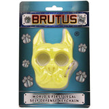 Brutus Self Defense Key Chain - Yellow