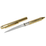 Survival Pen Knife, Gold - Personal Safety Products Plus  - 2