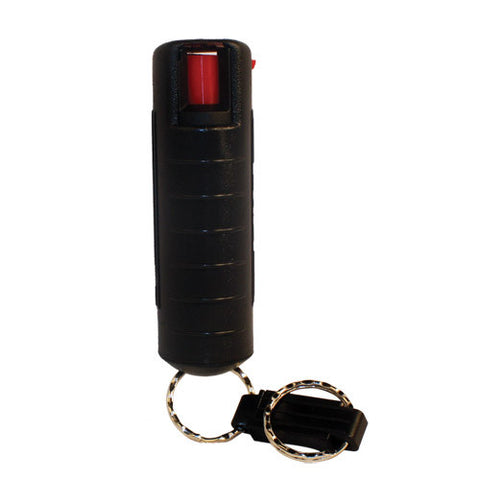 Pepper Shot™ 1/2 oz. w/Quick Release - Poly Black - Personal Safety Products Plus  - 1