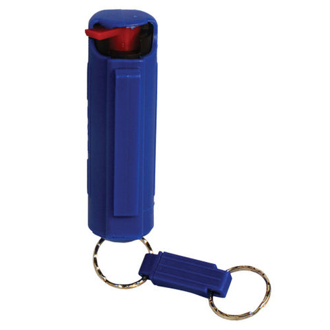 Pepper Shot™ 1/2 oz. w/Quick Release - Poly Blue - Personal Safety Products Plus  - 1
