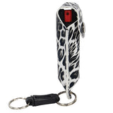 Pepper Shot™ 1/2 oz. w/Quick Release- Black/White Leopard - Personal Safety Products Plus  - 1