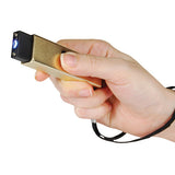 The 10 Million Volt SLIDER Stun Flashlight - Gold - Personal Safety Products Plus  - 2