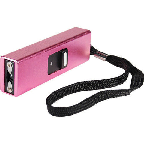 The 10 Million Volt SLIDER Stun Flashlight - Pink - Personal Safety Products Plus  - 1