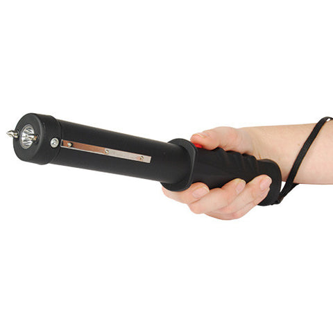 Stun Master™ 12 Million Volt Black Stun Baton Flashlight - Personal Safety Products Plus  - 1