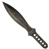 7.5" Aeroblade Blackened Stainless Steel Throwing Knives, 2pc