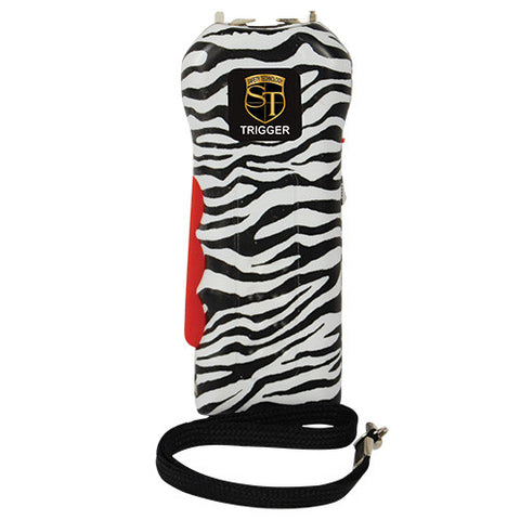 Safety Technology  18 Million Volt Zebra TRIGGER Stun Gun - Personal Safety Products Plus  - 3