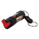 Wildfire 18% 1/2 oz Pepper Spray w/Quick Key Release Key Chain - Personal Safety Products Plus  - 2
