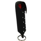 WildFire 1/2 oz. Pepper Spray w/Rhinestone Leatherette Holster- Black - Personal Safety Products Plus  - 2