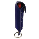 WildFire 1/2 oz. Pepper Spray w/Rhinestone Leatherette Holster - Blue - Personal Safety Products Plus  - 2